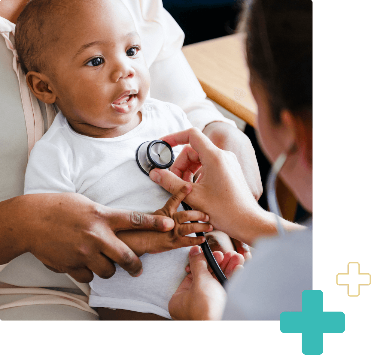 Hillcroft Physician's provider seeing a pediatric patient