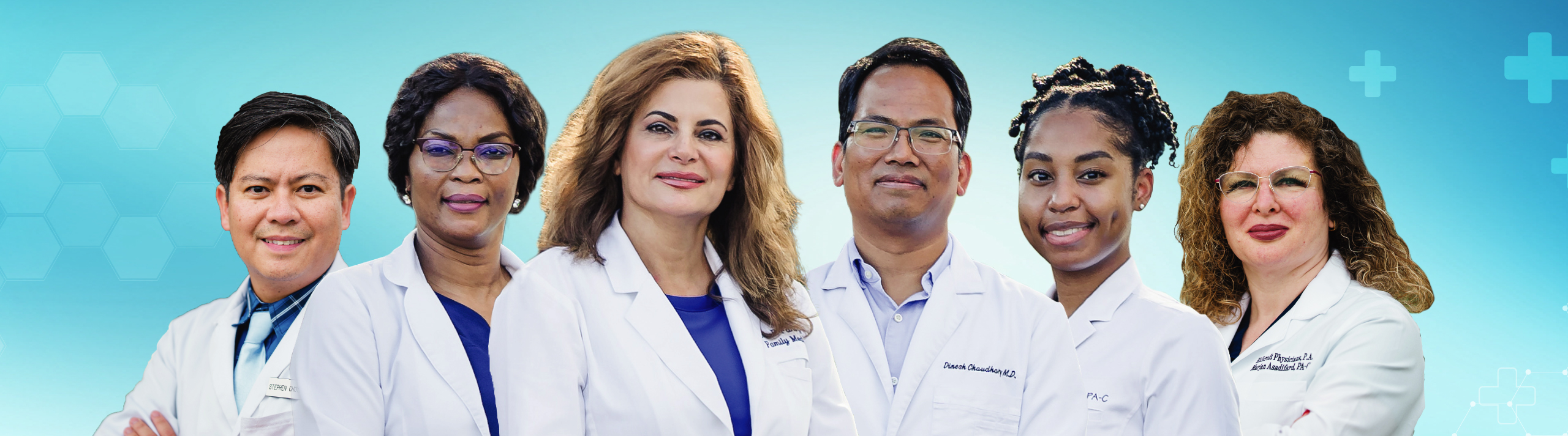 Dr. Farizani and the doctors of Hillcroft Physicians